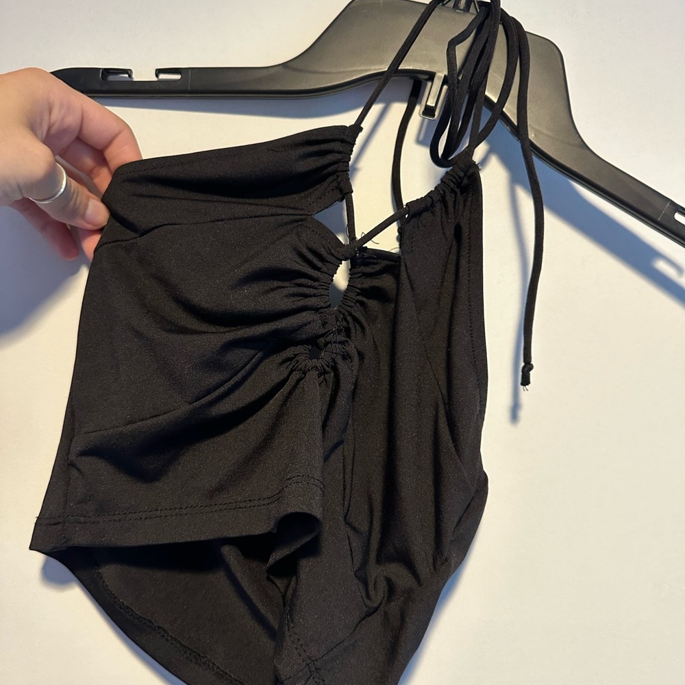 Urban Outfitters Black Halter Top